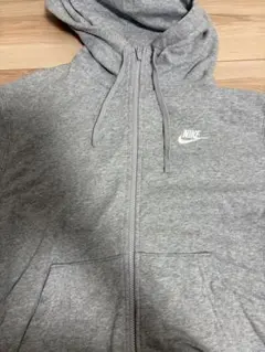 NIKE ジップアップパーカー グレー Mサイズ