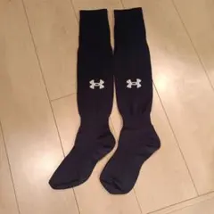 【試着のみ】Under Armour サッカーソックス ネイビーのサムネイル