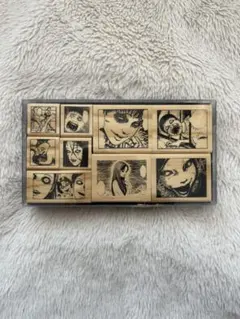 伊藤潤二 漫画スタンプセット ハンコ 台湾製