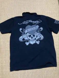 h*e様 Ed Hardy エドハーディー　ポロシャツ 半袖 黒 archiveのサムネイル