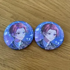 いれいす りうら缶バッジ2個セット ベルーナ等身