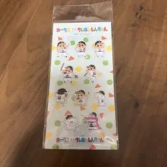 ホークス　クレヨンしんちゃんコラボ　ぷっくりシール