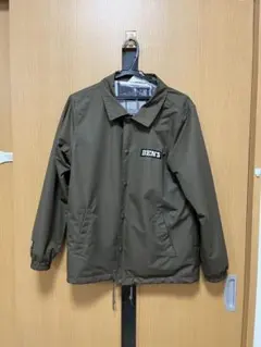 BEN DAVIS コーチジャケット Mサイズ カーキ 裏メッシュ ベンデイビス