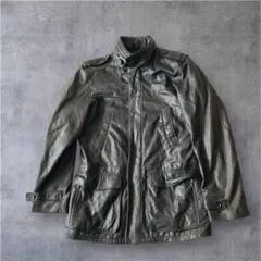00s archive MALE & CO. m-65ミリタリーレザージャケット