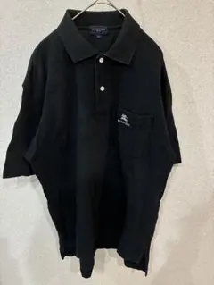 【人気カラー】バーバリー ゴルフ 半袖　ポロシャツ ワンポイント 古着　チェックのサムネイル