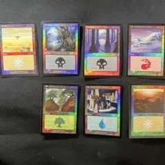 MTG マジックザギャザリング 島 基本土地 旧枠 FOIL 7枚セット - メルカリ