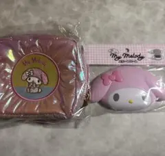 【正規品】マイメロディー ポーチとミラー＆コームセット