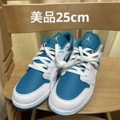 Y191)エアジョーダン 1 ロー ホワイト/ターコイズ25cm Y191)エアジョーダン 1 ロー ホワイト/ターコイズ25cm - メルカリ