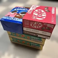 じゃがりこ2、キットカット、オレオ　4箱セットのサムネイル