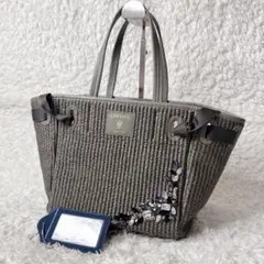未使ADMJ 定価70,400円 サマーファブリック スワロフスキー バッグのサムネイル