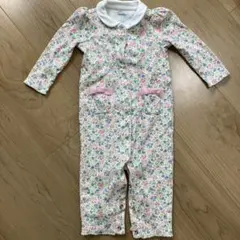花柄ロンパース　ラルフローレン