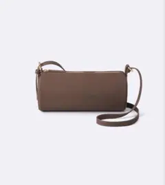 GU シリンダーバック 茶色 ダークブラウン