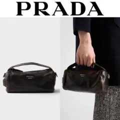 PRADA プラダ 25SS RUNWAY ナッパレザー ショルダーバッグ - メルカリ
