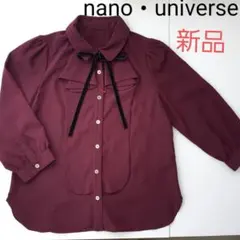 nano・universe ナノ・ユニバース ブラウス レディース 新品