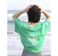 アングリッド Bagle Tee ベーグル Tシャツ グリーンのサムネイル