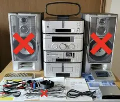 希少の逸品】 SONY CMT-M333NT コンポ リモコン付き - メルカリ
