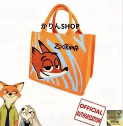 ズートピア　ニットハンドバッグ　Disney ニック　バッグ