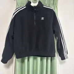 adidas ブラック フリース