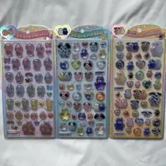 うるちゅるPOPシール　mojojojo モンチッチ　3枚セット