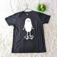 グラニフ graniph オリジナル ビューティフルシャドー Tシャツ 黒 M