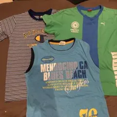 男の子3枚　Tシャツセット　160 PUMA チャンピオン③