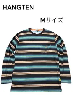 00s HangTen ハンテン　ロンT ボーダー　サーフ系　y2k Mサイズのサムネイル