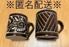 新品未使用 やちむん 壺屋焼 故 島袋常明氏作 掻落エジプト紋様