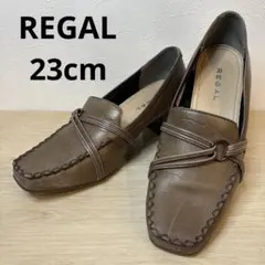 スクエアトゥ 革靴