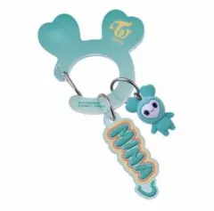 TWICE LOVELYS アクリルカラビナフロッキーマスコットガチャ ミナ