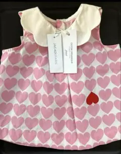 JACADI PARIS ハート柄シャツ