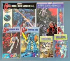 新品未開封　機動戦士ガンダム　シール６枚セット　昭和レトロ　当時物