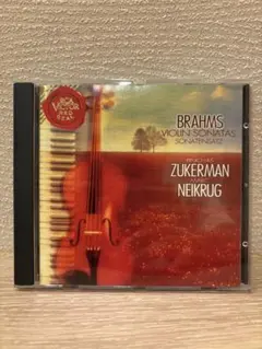 【輸入盤‼️極美品レア❣️】ズーカーマン ブラームス：ヴァイオリン・ソナタ全集