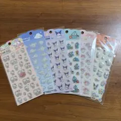 ぷくっとシール　サンリオ　6種セット　【正規品】