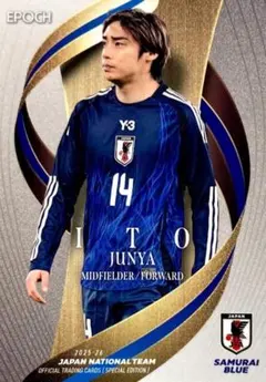 2026年最新】EPOCH 2025-26 サッカー日本代表オフィシャル