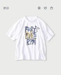 45R 天竺ヒッピーフラワーロゴプリントの908オーシャンTシャツのサムネイル