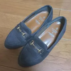 HARUTA ロペピクニック ダークブラウン ローファーのサムネイル