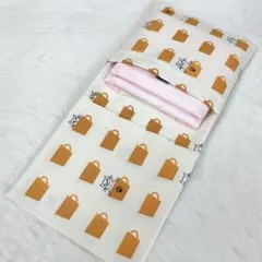 サニタリーケース 猫 マグカップに入った猫 オレンジ S9332