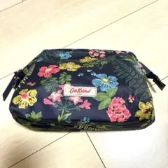 新品未使用Cath Kidston トワイライトガーデン　ポーチ ネイビー