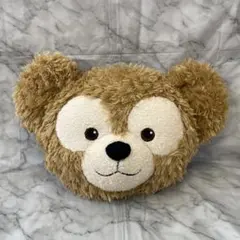 ディズニー ダッフィー フェイス型 クッション ぬいぐるみ TDS