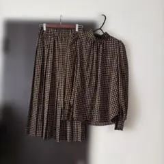 ティアラ　千鳥格子　セットアップ