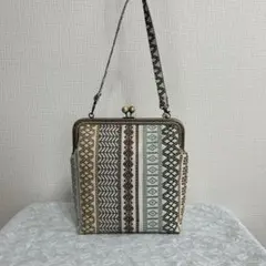 ハンドメイドがま口バッグ