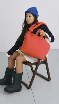 【最終値下げ】OLEND Ona Soft Bag ショルダーバッグ 赤