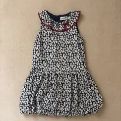 Love&Peace&Money 花柄ワンピース 130