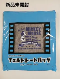 Disney ミッキーマウス フェルト トートバッグ