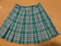 リッカリッカ　チェック柄　プリーツスカート　　140