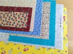 8柄セット USAコットン 綿生地 多様なデザイン柄 セミヴィンテージ