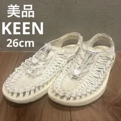 【美品】keen キーンサンダル　ユニーク　UNEEK 26cm キャンプ