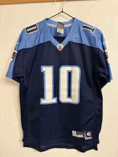 NFL TITANS タイタンズ フットボールシャツ ゲームシャツY2K