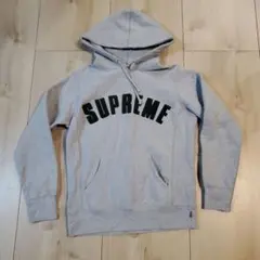 Supreme アーチロゴ パーカー グレー×グリーンのサムネイル