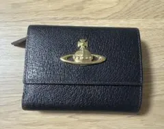Vivienne Westwood 黒 三つ折り財布
